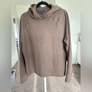 Banana Republic Taupe Hooded Pullover